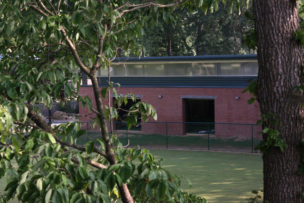 St. Pius X Indoor Baseball Facility Exterior