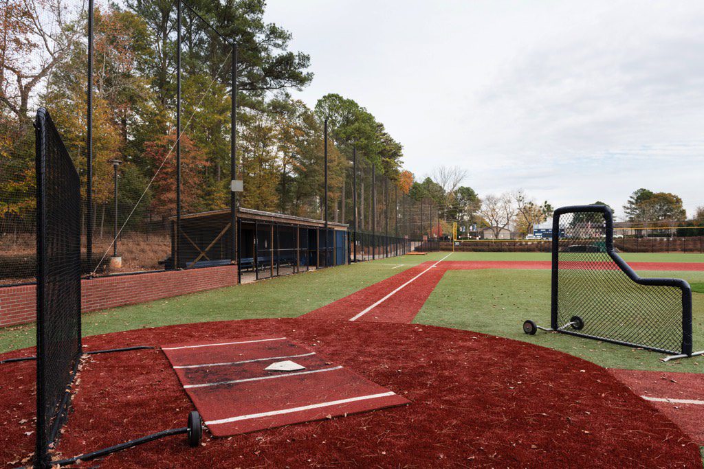 St. Pius X Synthetic Turf Baseball Field Home Plate